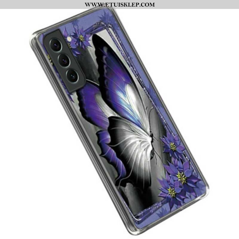 Etui do Samsung Galaxy S23 5G Fioletowy Motyl